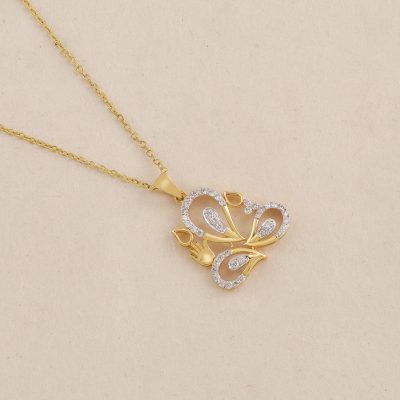 GC385 Diamond Ganesh Pendent