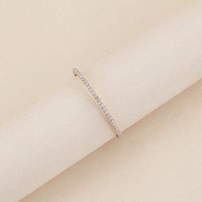 H597 Diamond Bangle