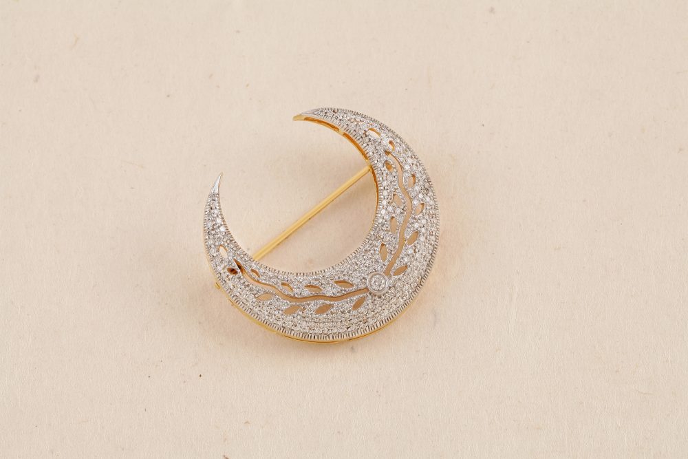 M4012 Diamond Brooch