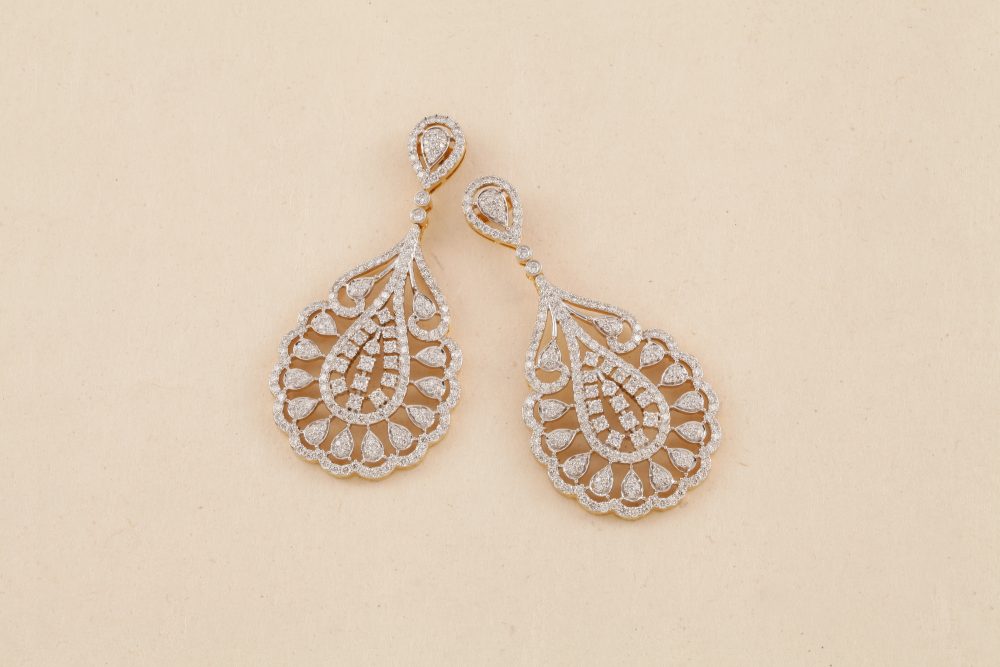M729 Diamond Earring
