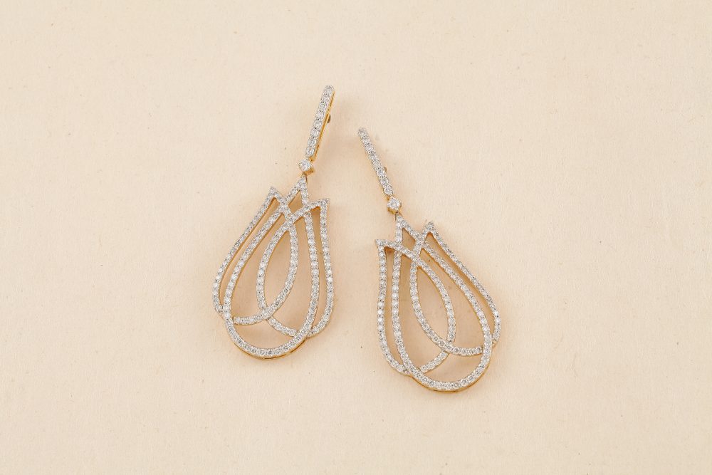 M772 Diamond Earring