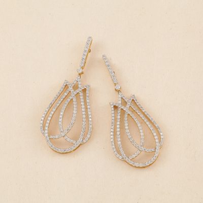 M772 Diamond Earring