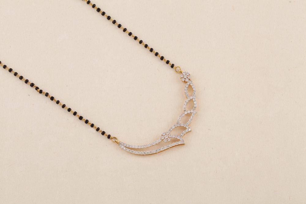 N2432 Diamond Mangalsutra