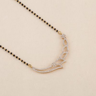 N2432 Diamond Mangalsutra