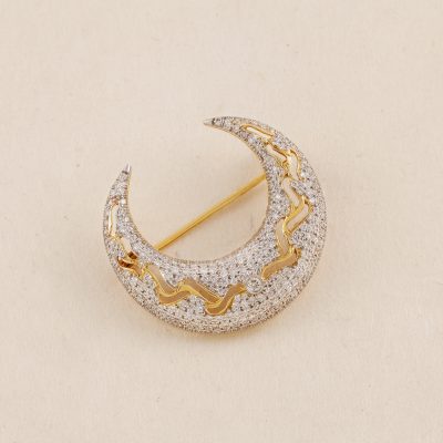 N3091 Diamond Brooch