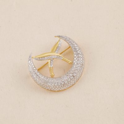 N3612 Diamond Brooch