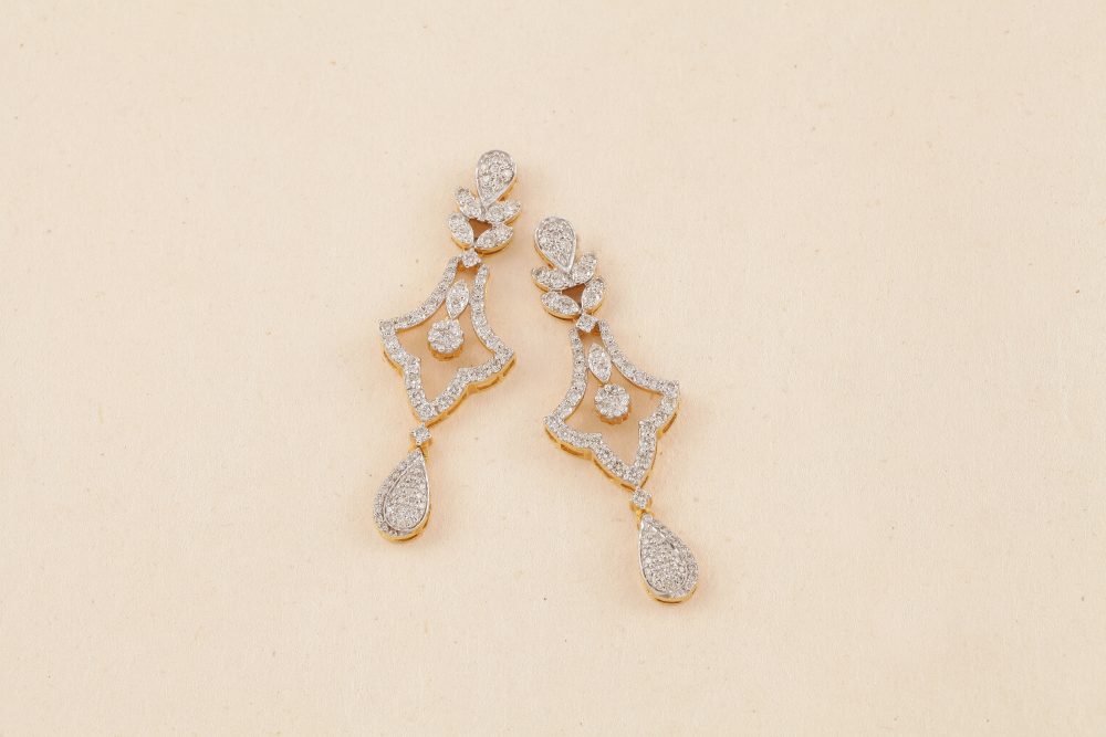 N4152 Diamond Earring
