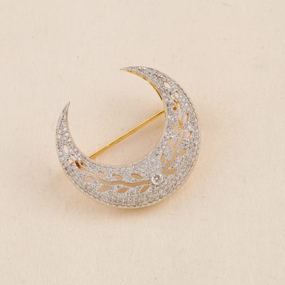 N4214 Diamond Brooch