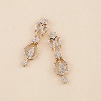 N4246 Diamond Earring
