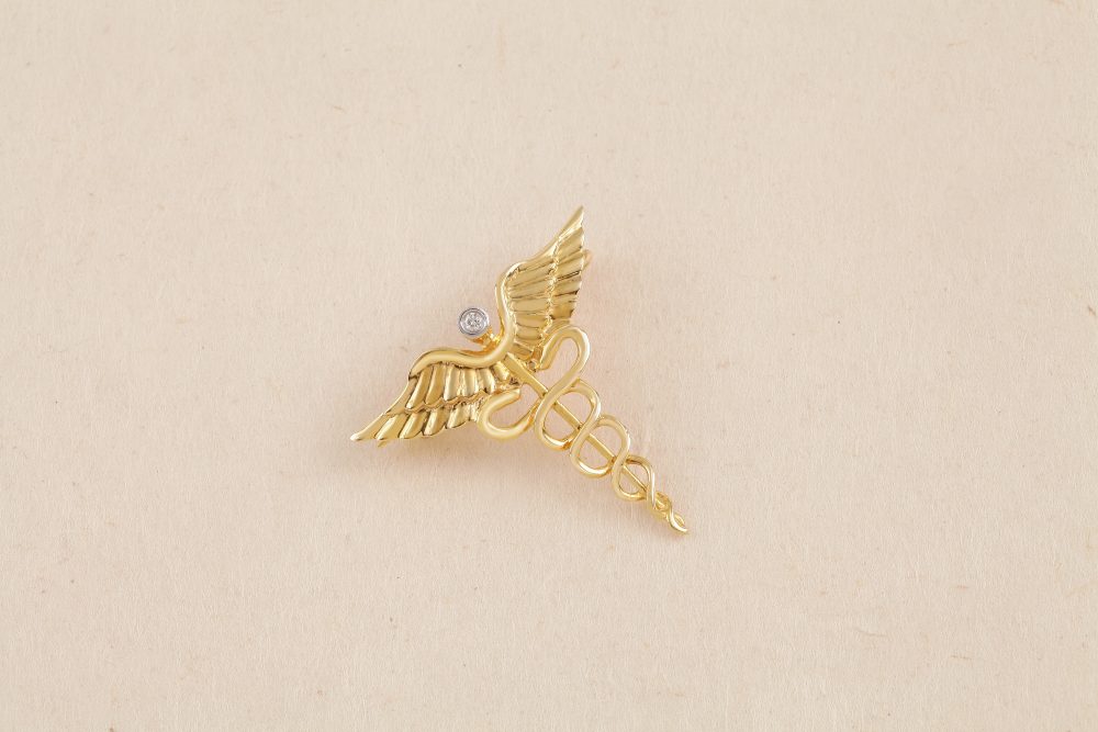 O2597 Diamond Brooch