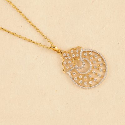 O3825 Diamond Pendent