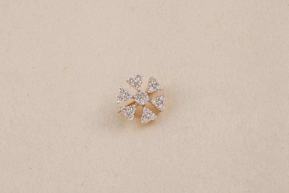 P575 Diamond Brooch