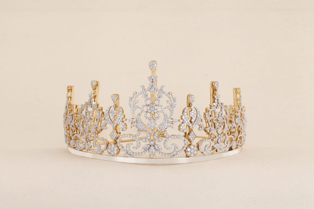 K2406 2 in 1 Diamond Crown