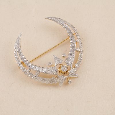 O1720 Diamond Brooch