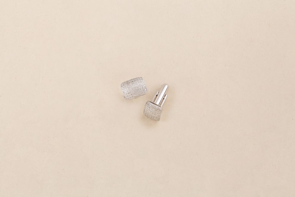 A1717 Diamond Cufflinks