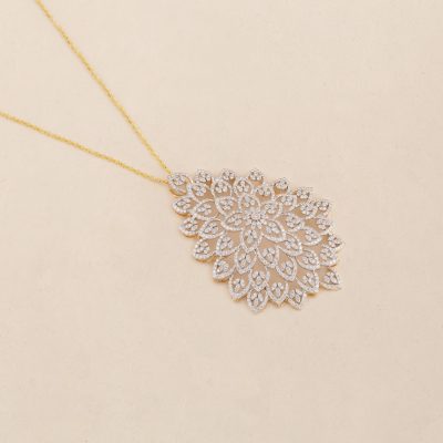 GC1483 2 in 1 Diamond Pendent