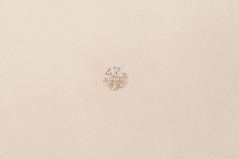 P2111 Diamond Brooch