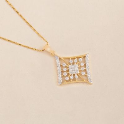 GC1762 Diamond Pendent