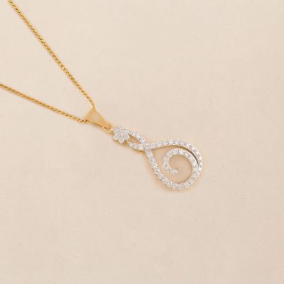GC1764 Diamond Pendent