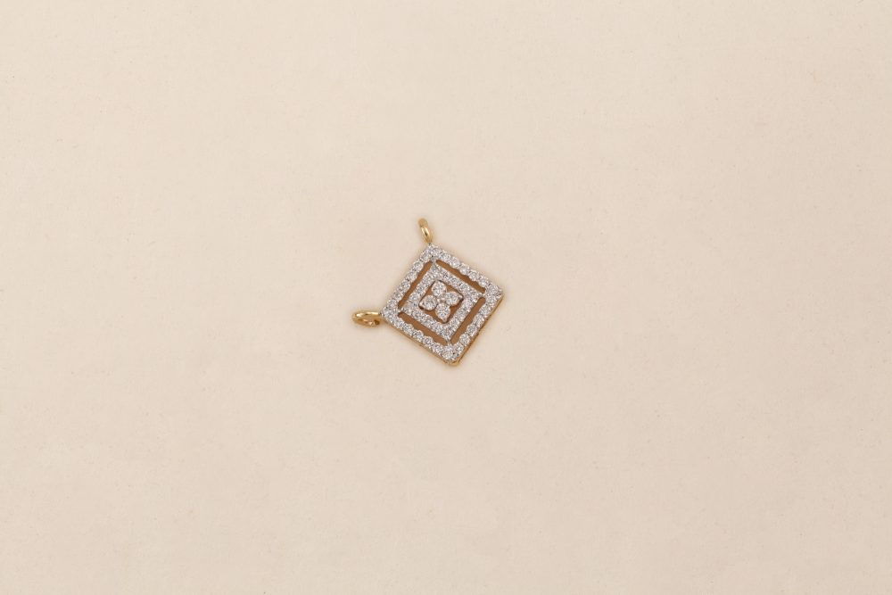 GC1863 Diamond Mangalsutra